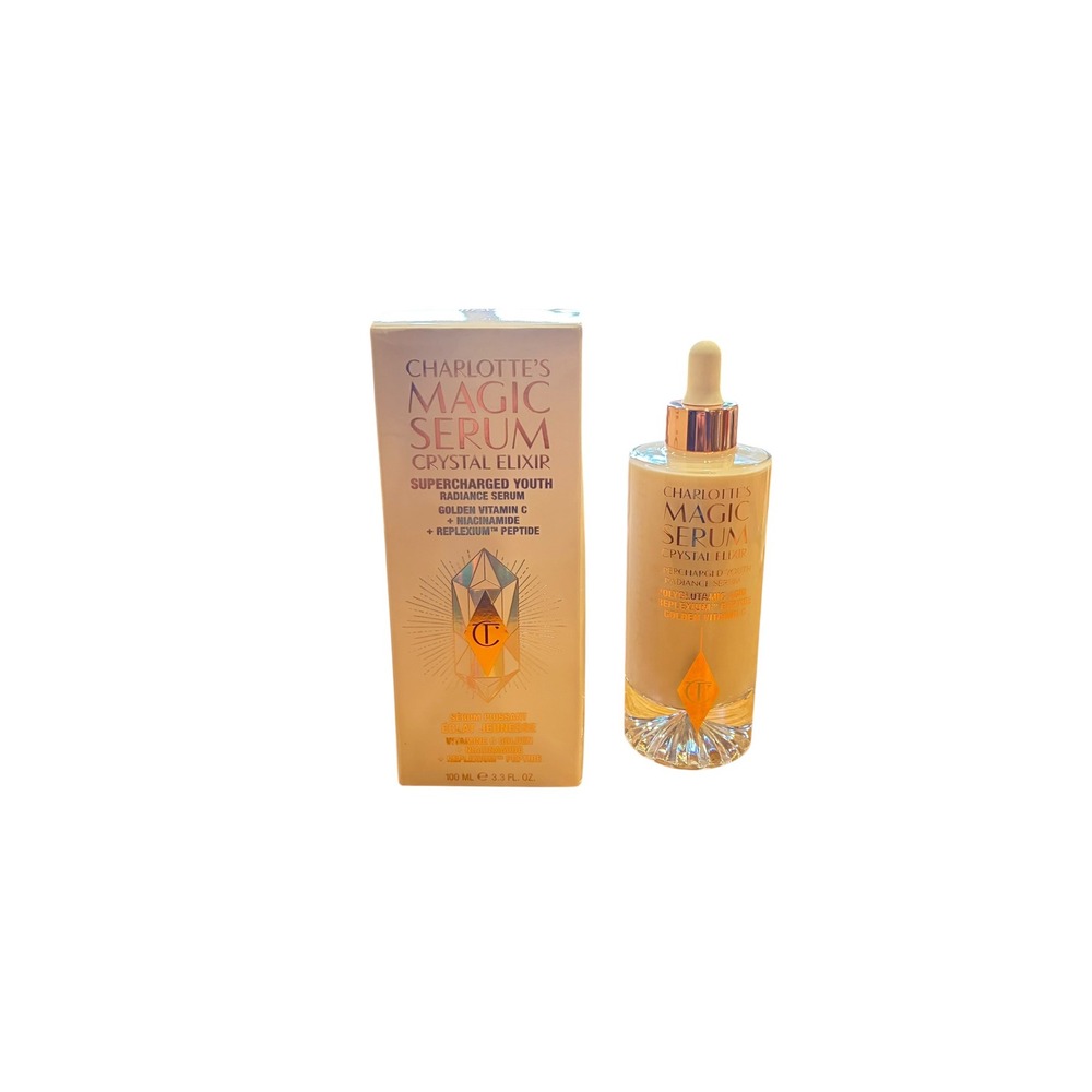 Charlotte Tilbury Magic Serum Crystal Elixir‎ 100ml/3.3oz Supercharged NIB